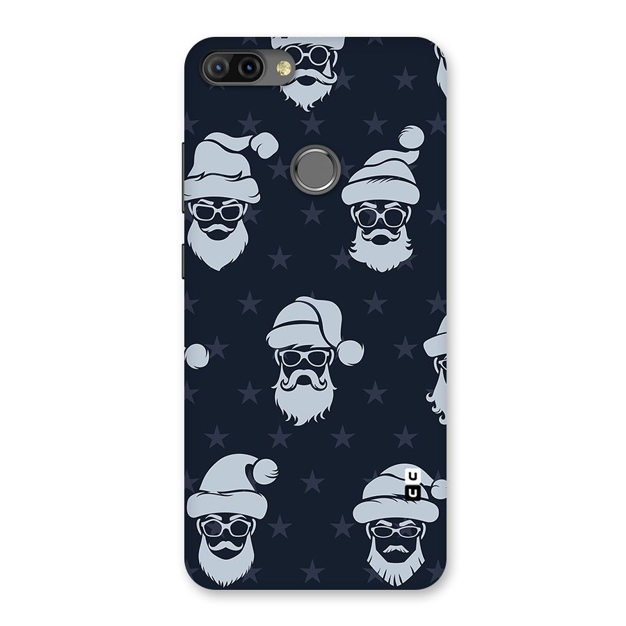 Hipster Santa Back Case for Infinix Hot 6 Pro