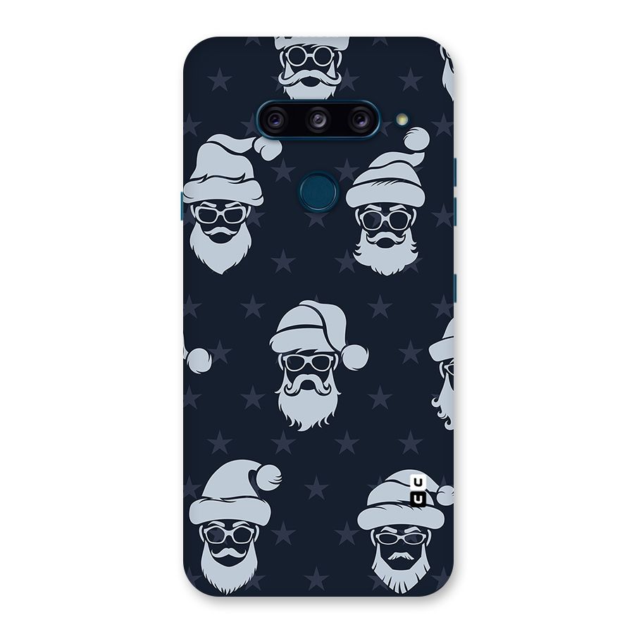 Hipster Santa Back Case for LG  V40 ThinQ