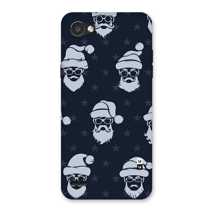 Hipster Santa Back Case for LG Q6