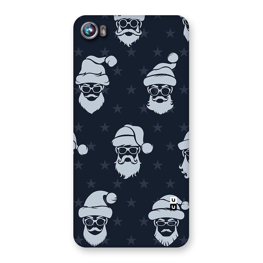 Hipster Santa Back Case for Micromax Canvas Fire 4 A107