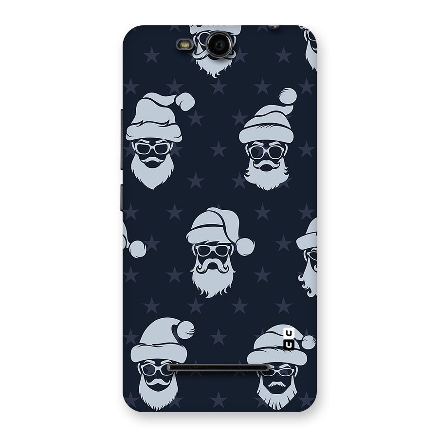 Hipster Santa Back Case for Micromax Canvas Juice 3 Q392