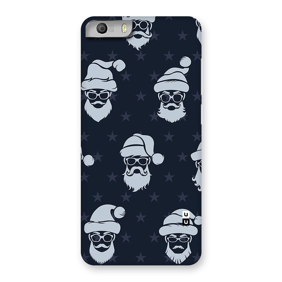 Hipster Santa Back Case for Micromax Canvas Knight 2