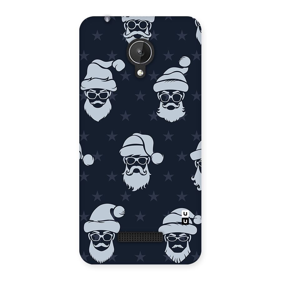 Hipster Santa Back Case for Micromax Canvas Spark Q380