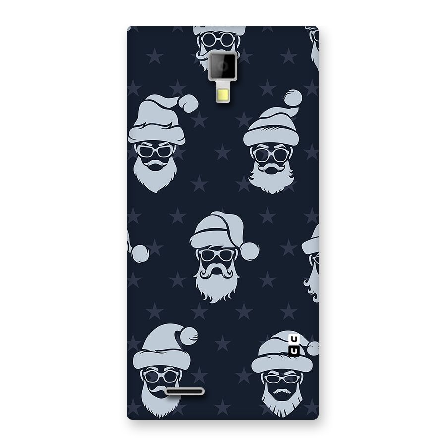 Hipster Santa Back Case for Micromax Canvas Xpress A99
