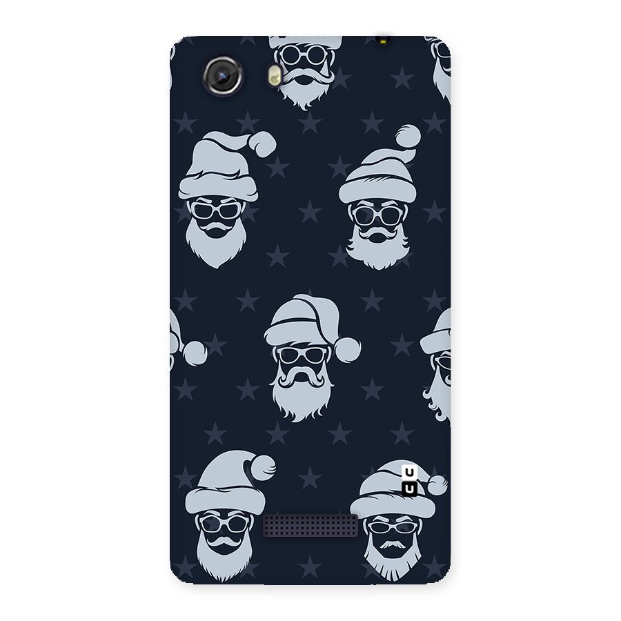 Hipster Santa Back Case for Micromax Unite 3
