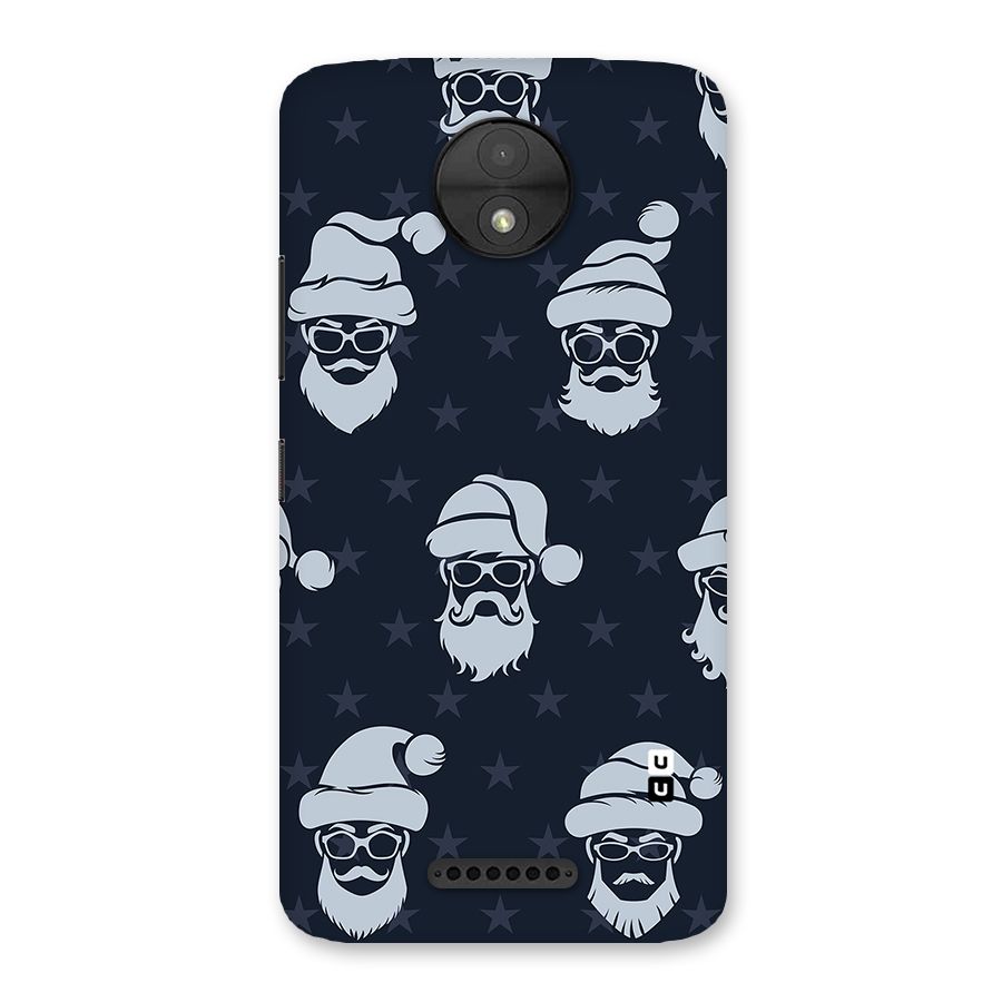 Hipster Santa Back Case for Moto C