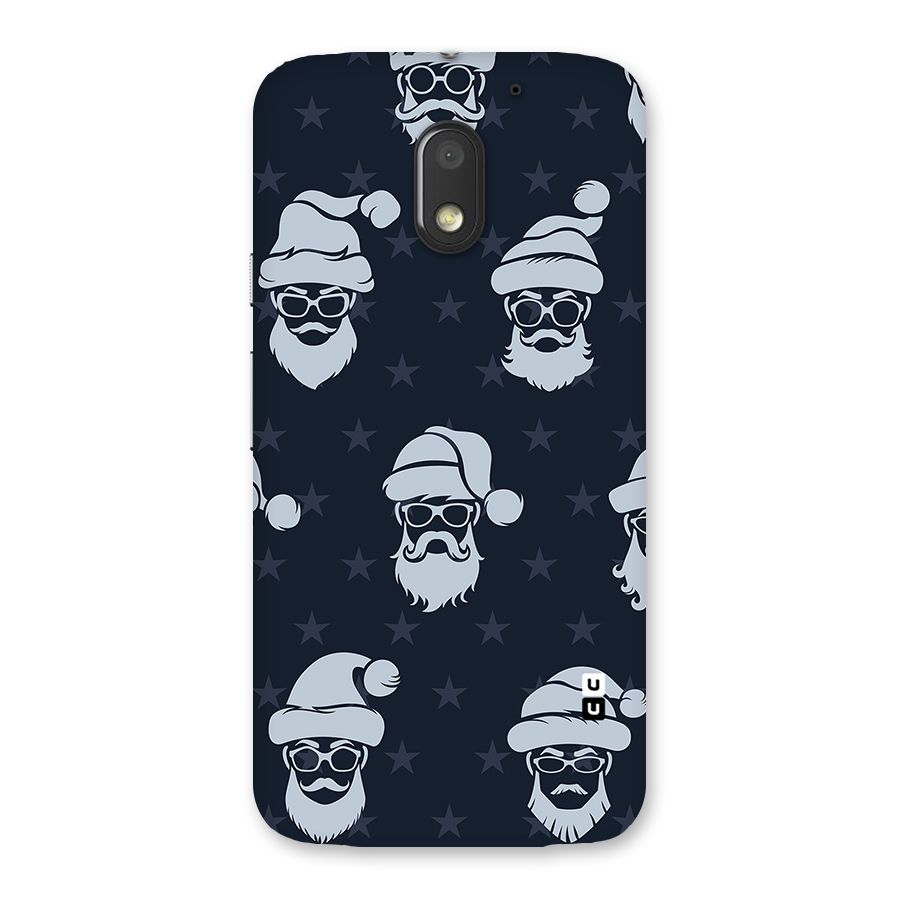 Hipster Santa Back Case for Moto E3 Power