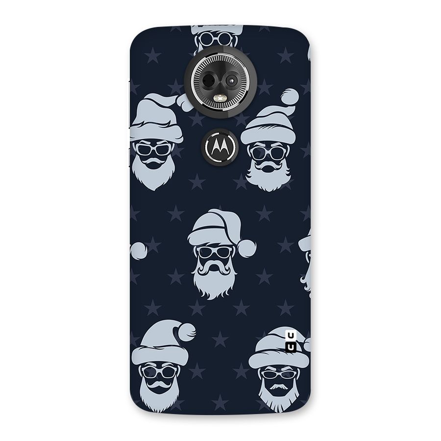 Hipster Santa Back Case for Moto E5 Plus