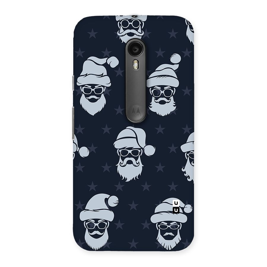 Hipster Santa Back Case for Moto G3