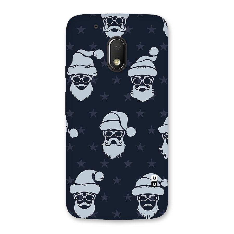 Hipster Santa Back Case for Moto G4 Play