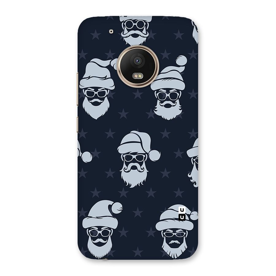 Hipster Santa Back Case for Moto G5 Plus