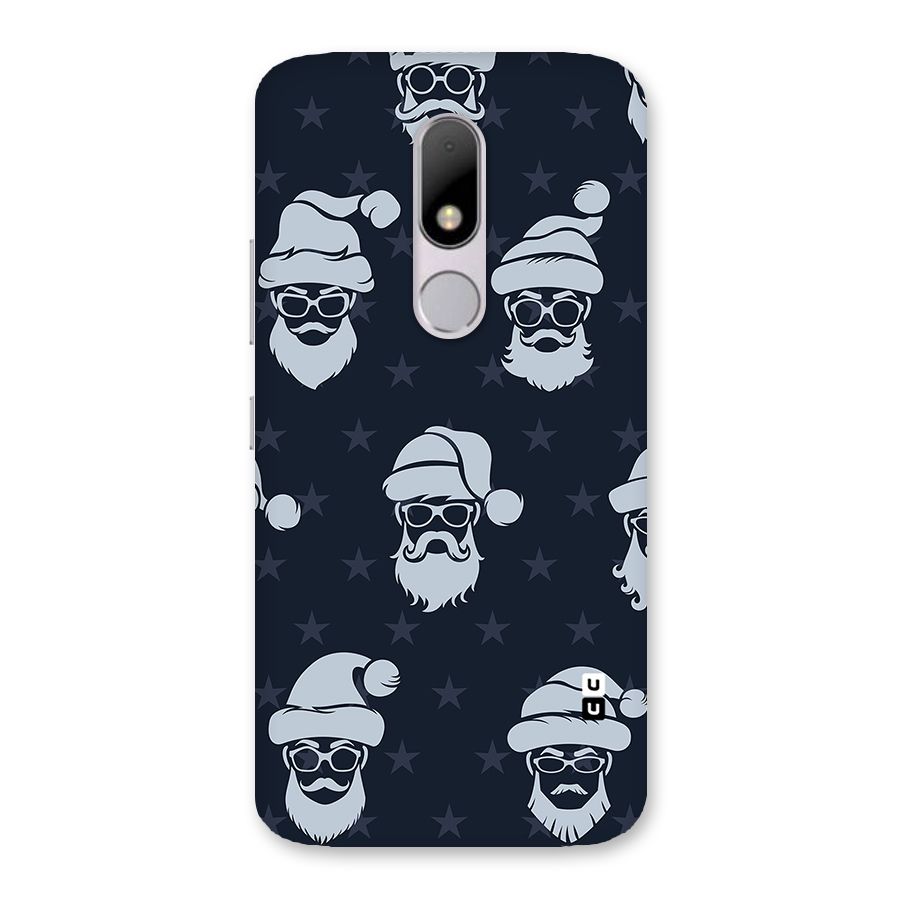 Hipster Santa Back Case for Moto M