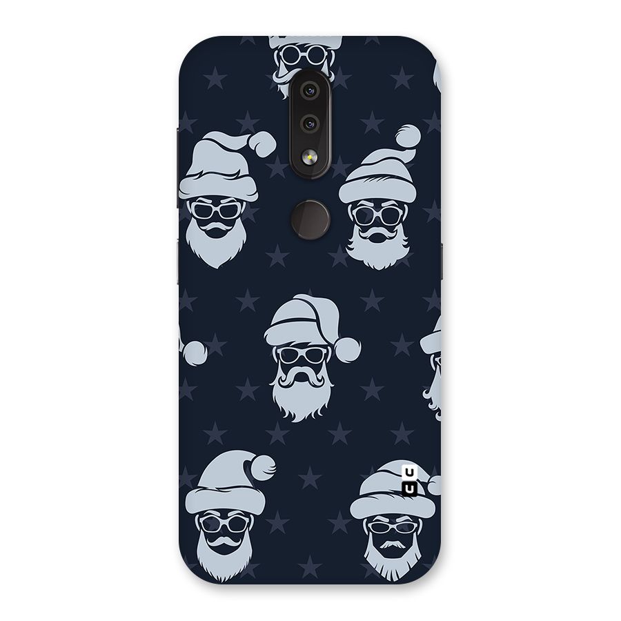 Hipster Santa Back Case for Nokia 4.2