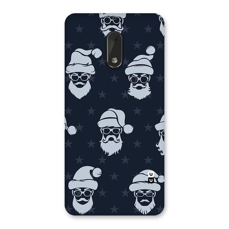 Hipster Santa Back Case for Nokia 6