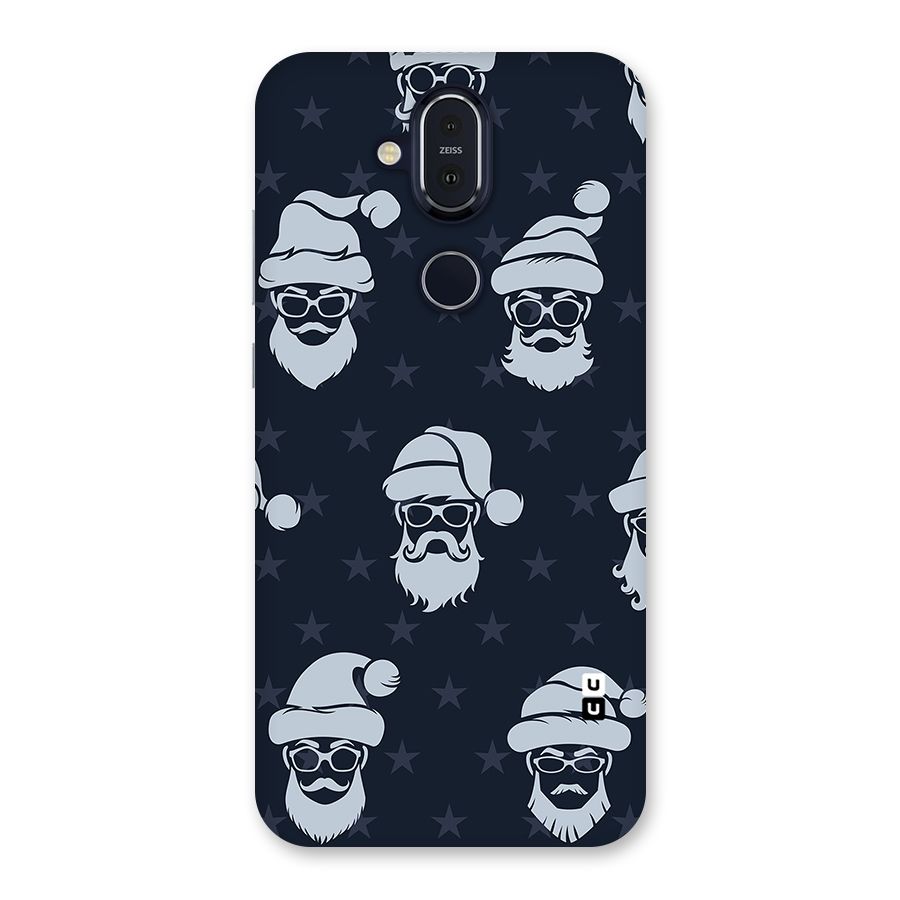 Hipster Santa Back Case for Nokia 8.1