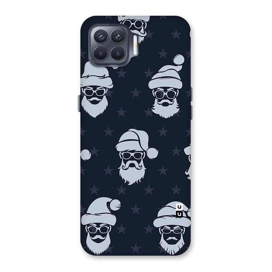 Hipster Santa Back Case for Oppo F17 Pro