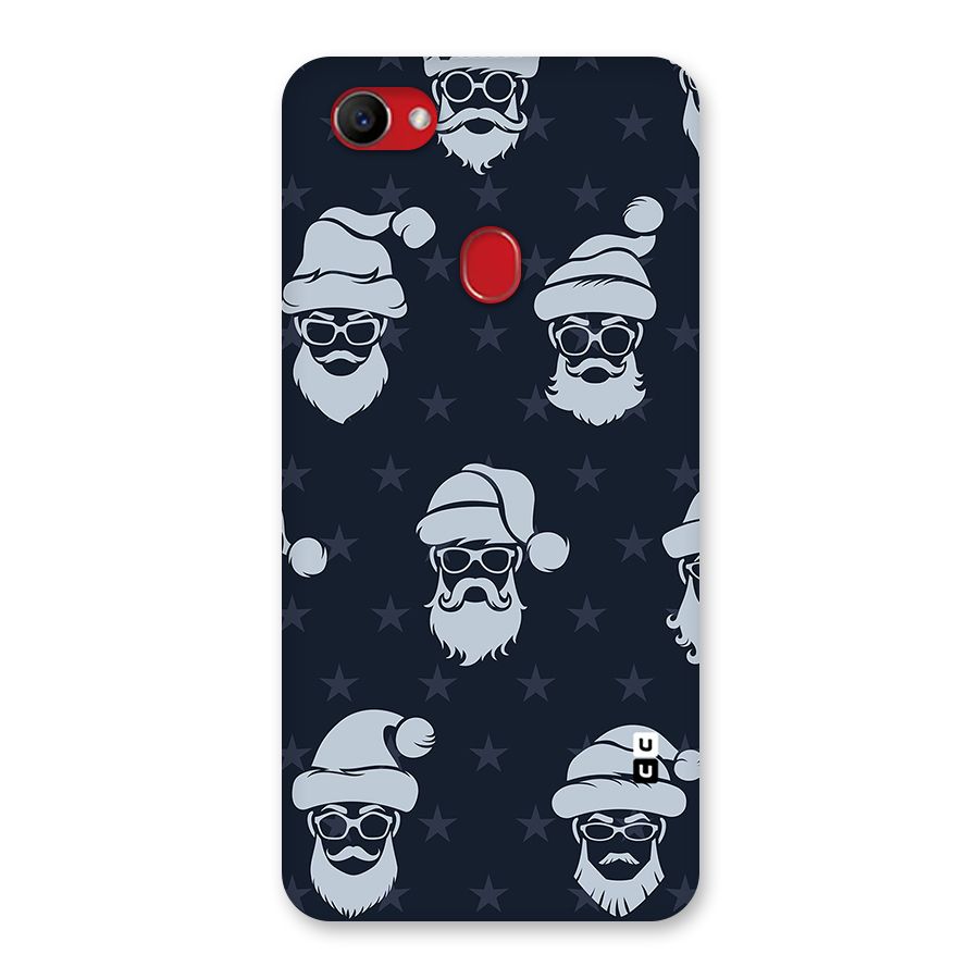 Hipster Santa Back Case for Oppo F7