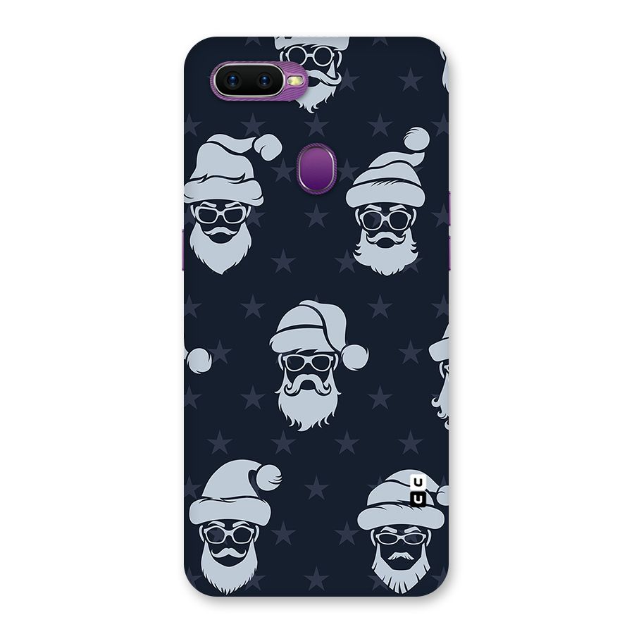 Hipster Santa Back Case for Oppo F9