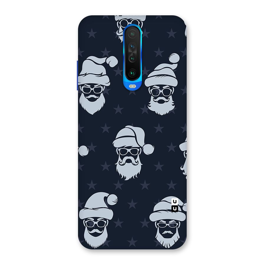 Hipster Santa Back Case for Poco X2