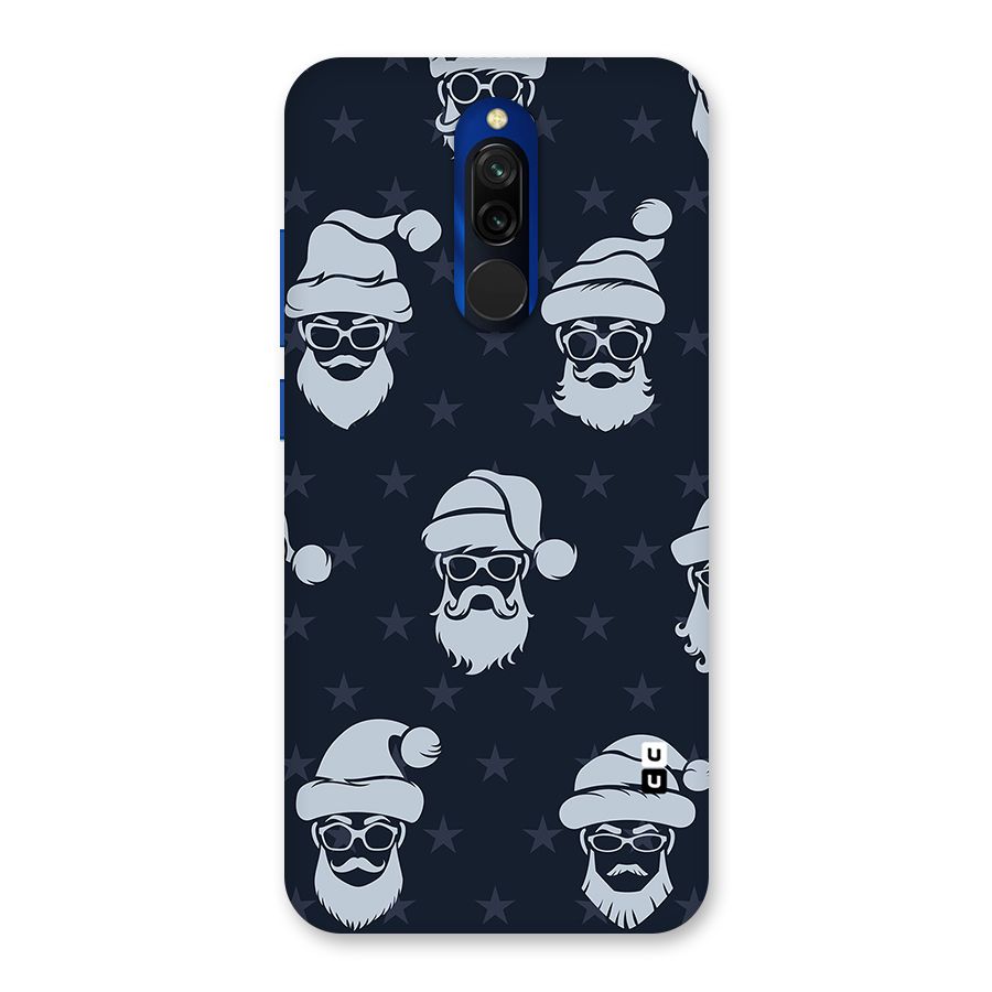 Hipster Santa Back Case for Redmi 8