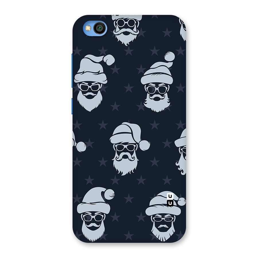 Hipster Santa Back Case for Redmi Go