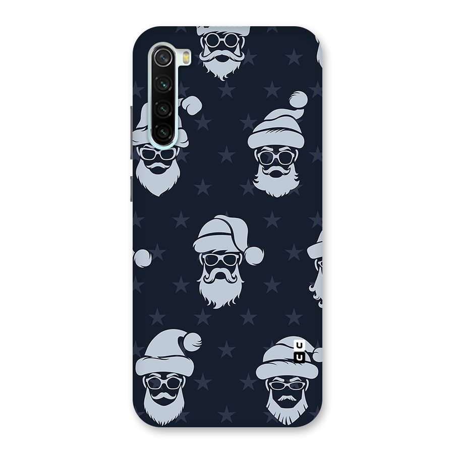 Hipster Santa Back Case for Redmi Note 8