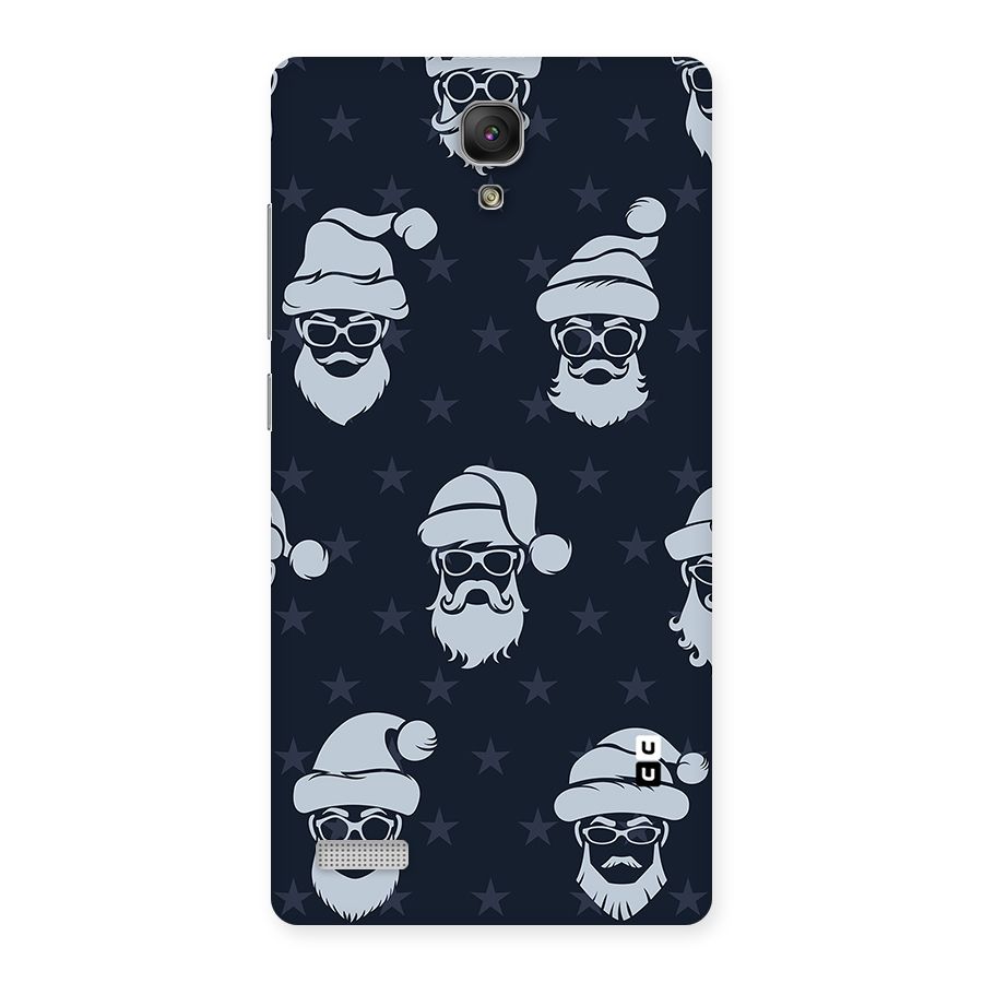 Hipster Santa Back Case for Redmi Note Prime