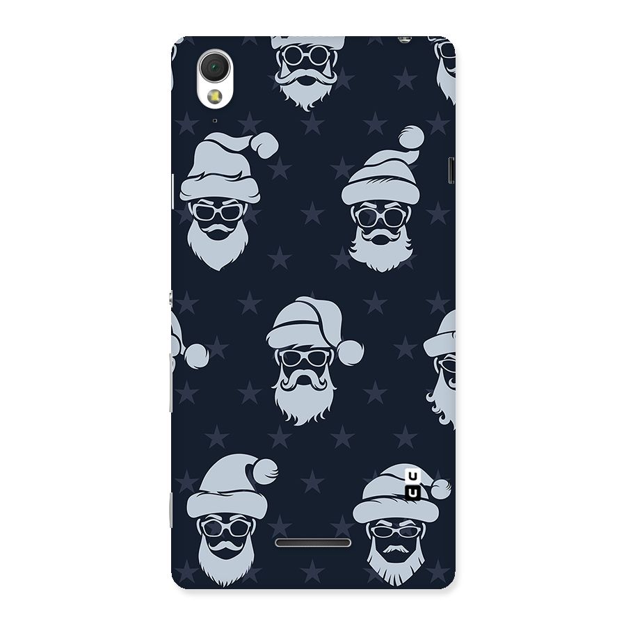 Hipster Santa Back Case for Sony Xperia T3