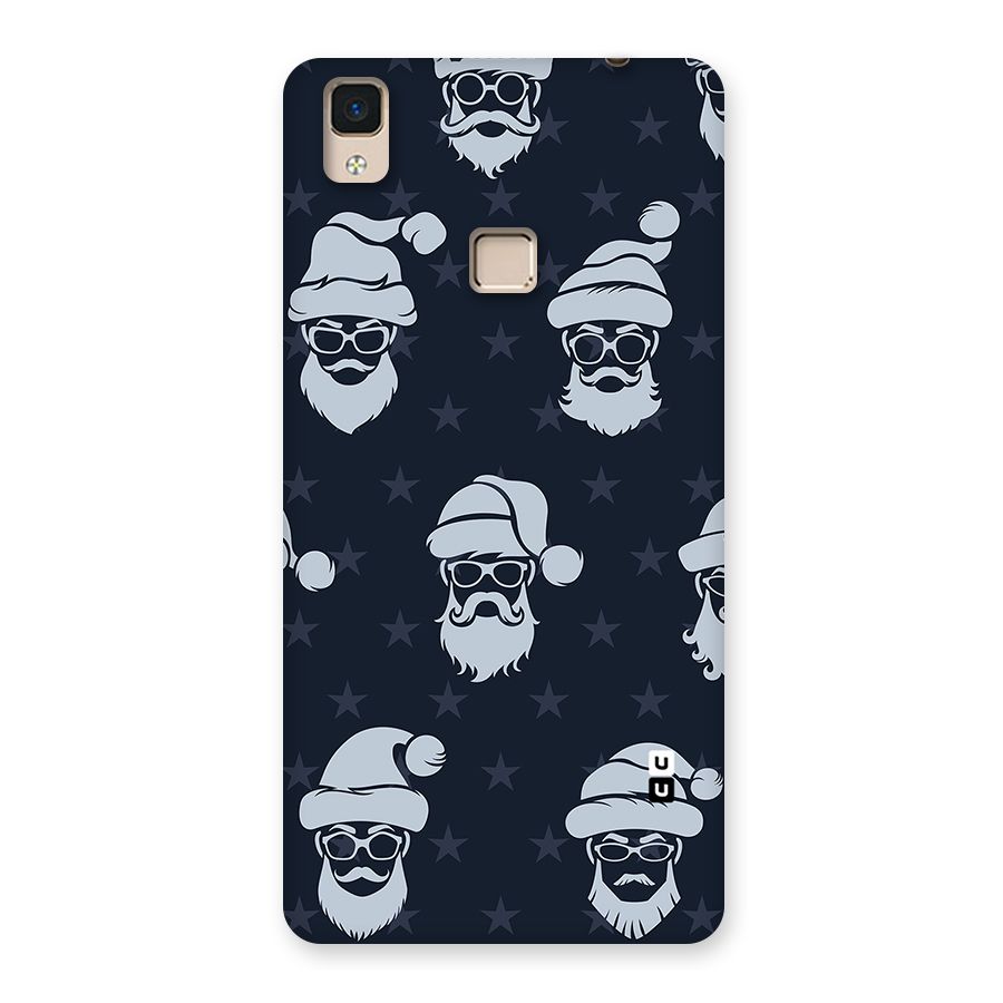 Hipster Santa Back Case for V3 Max