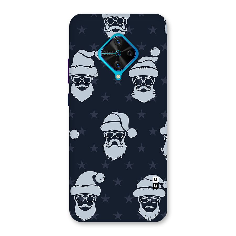 Hipster Santa Back Case for Vivo S1 Pro