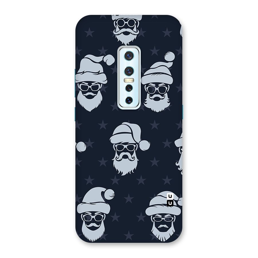 Hipster Santa Back Case for Vivo V17 Pro