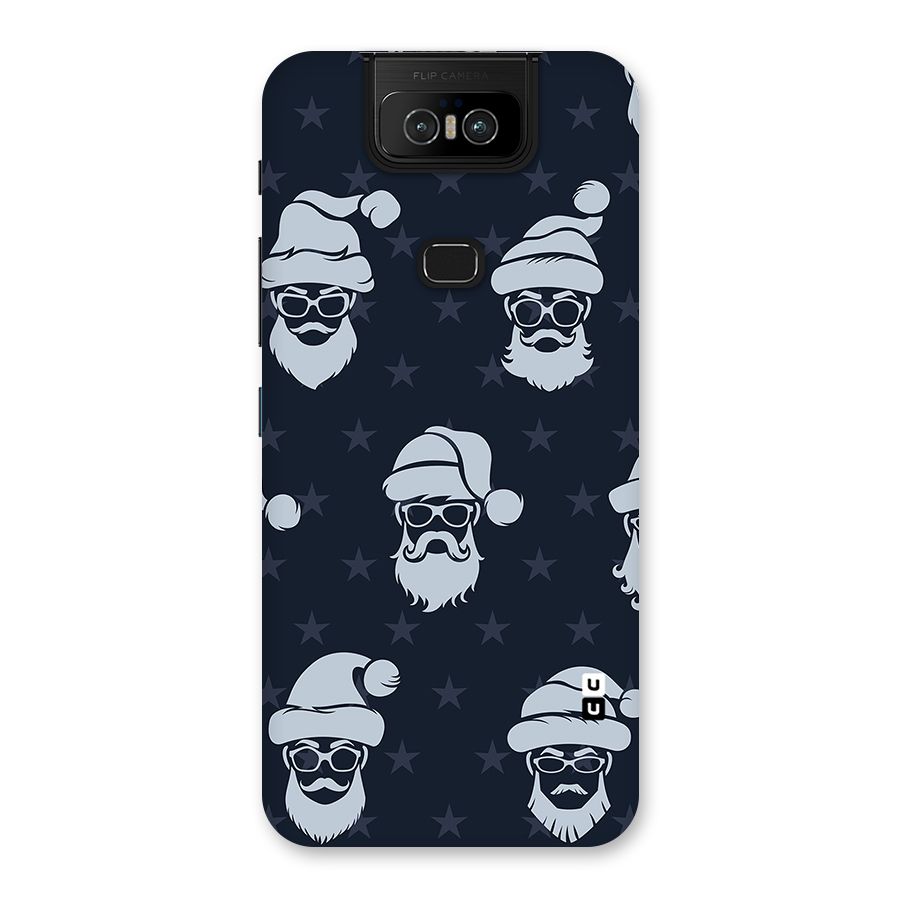 Hipster Santa Back Case for Zenfone 6z