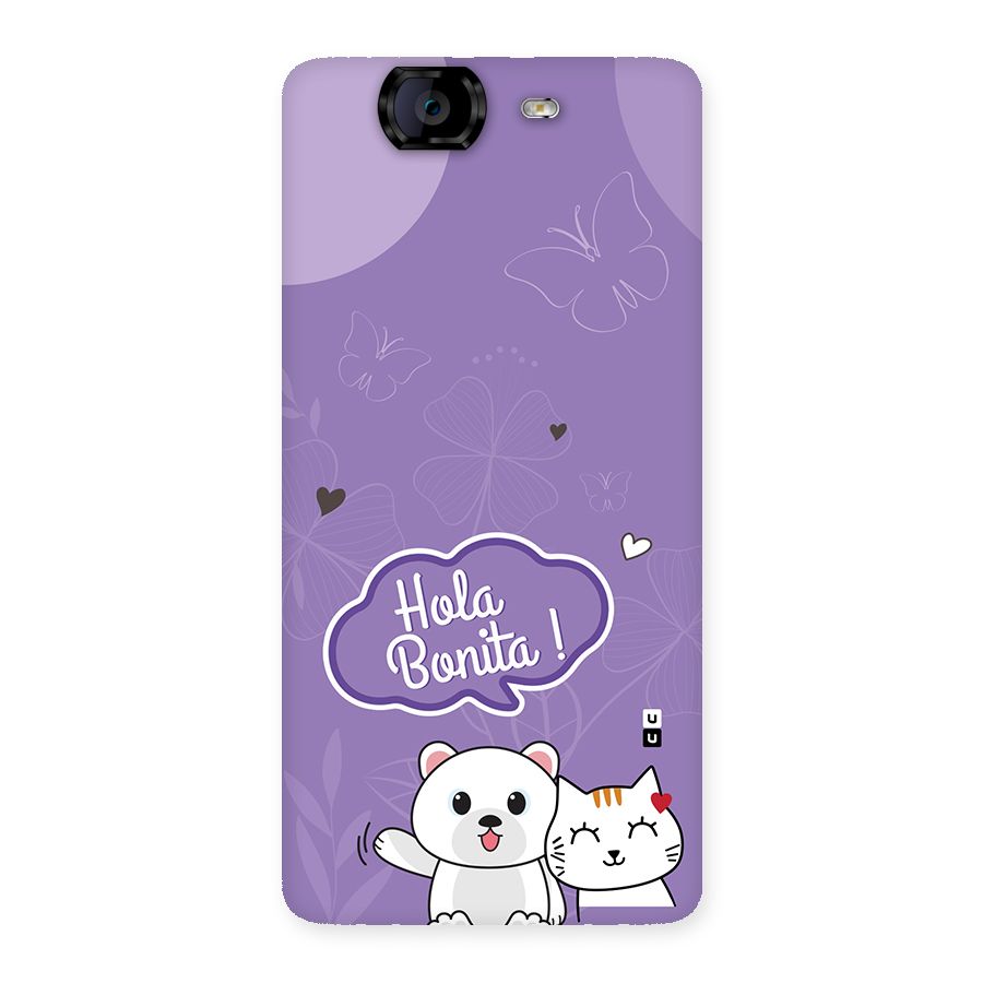 Hola Bonita Back Case for Canvas Knight A350