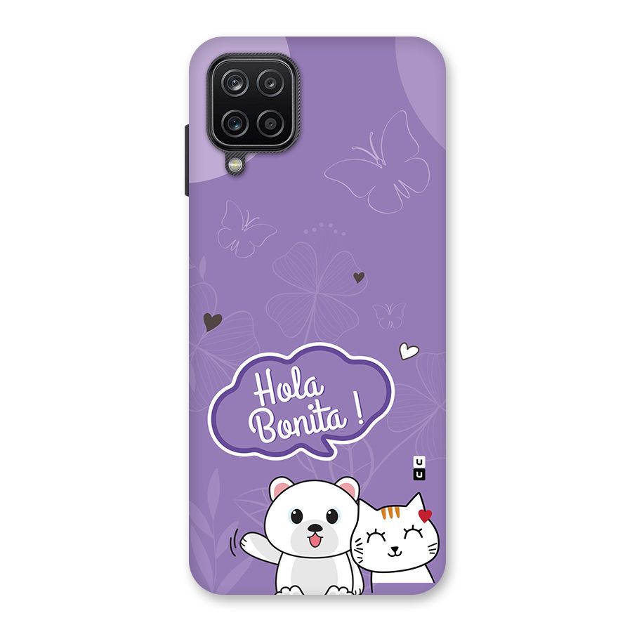 Hola Bonita Back Case for Galaxy A12