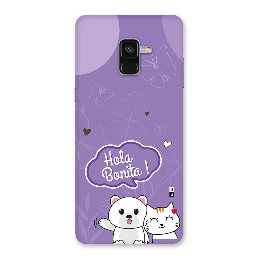 Hola Bonita Back Case for Galaxy A8 Plus