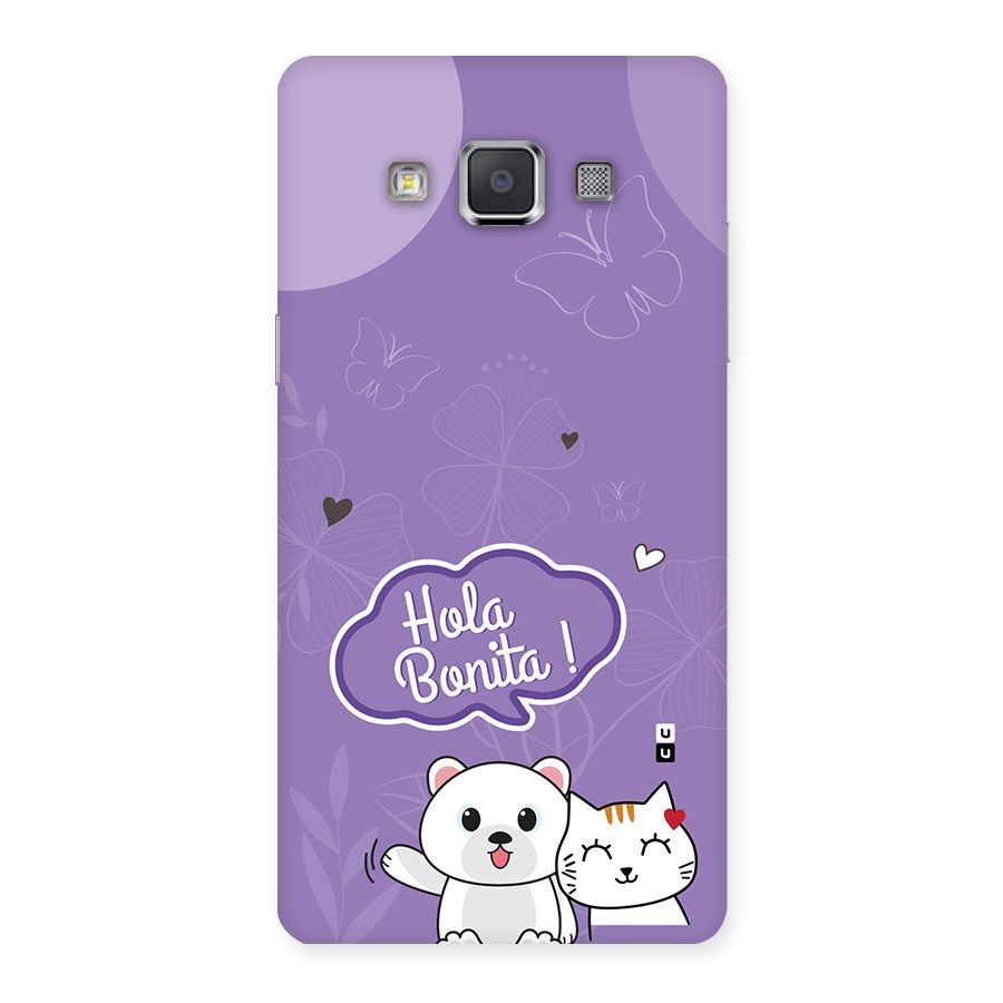 Hola Bonita Back Case for Galaxy Grand Max
