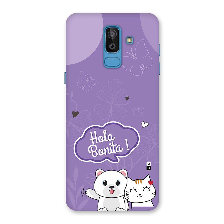 Hola Bonita Back Case for Galaxy J8