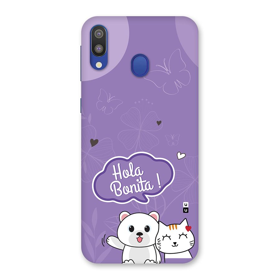 Hola Bonita Back Case for Galaxy M20