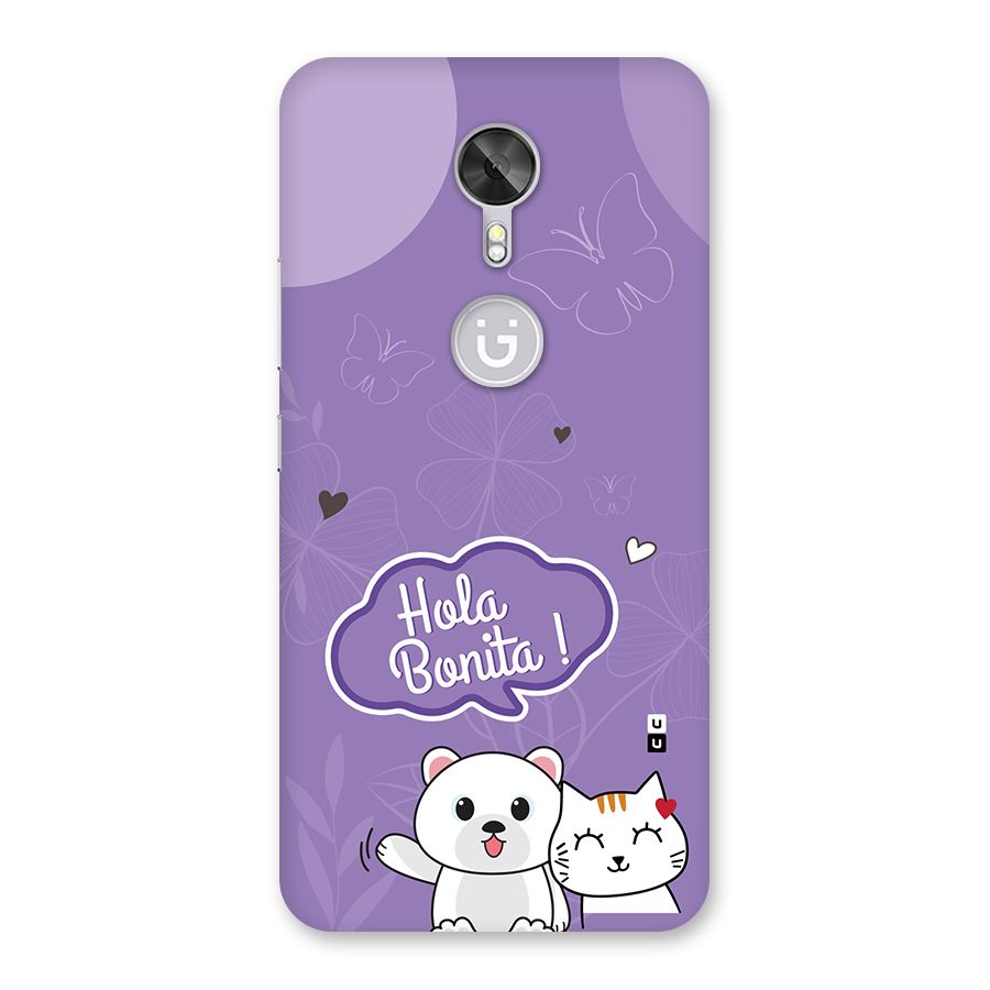 Hola Bonita Back Case for Gionee A1