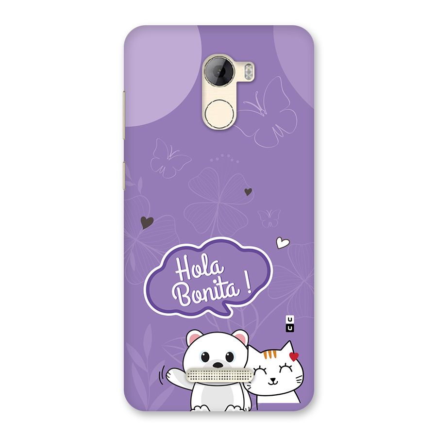 Hola Bonita Back Case for Gionee A1 LIte