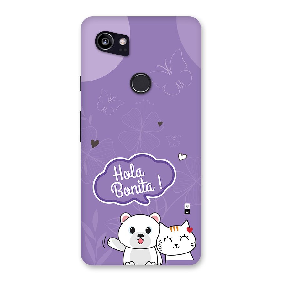 Hola Bonita Back Case for Google Pixel 2 XL