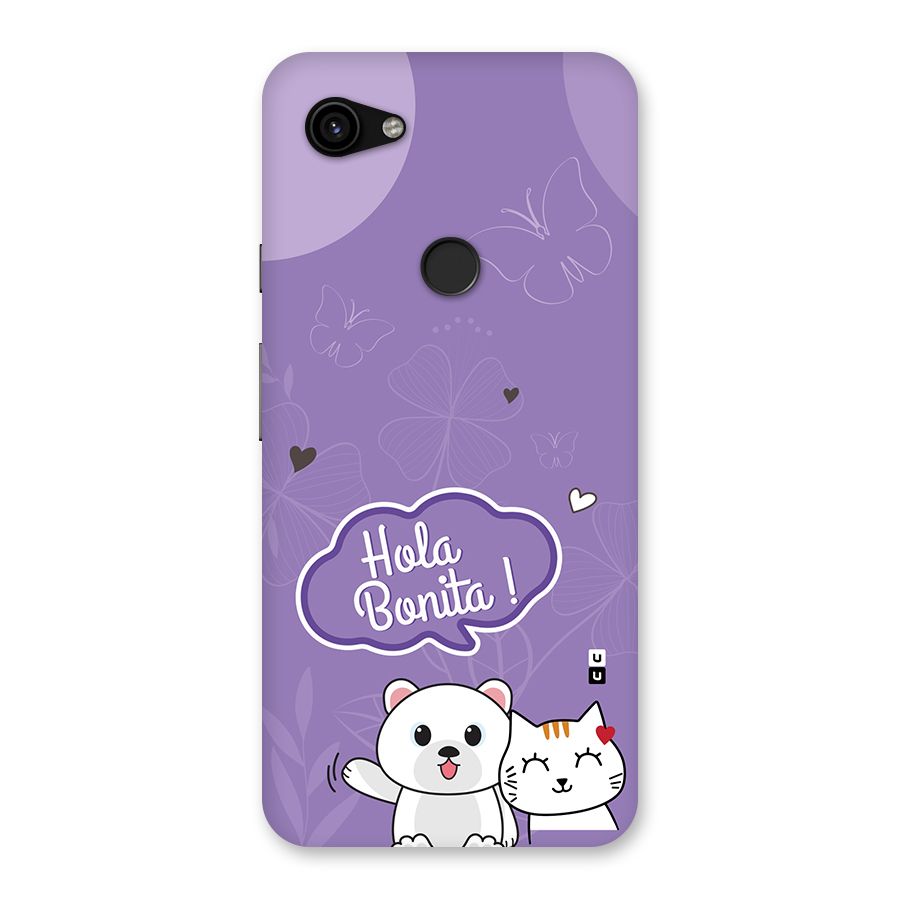 Hola Bonita Back Case for Google Pixel 3a XL