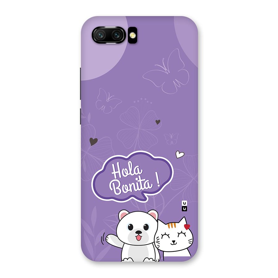 Hola Bonita Back Case for Honor 10