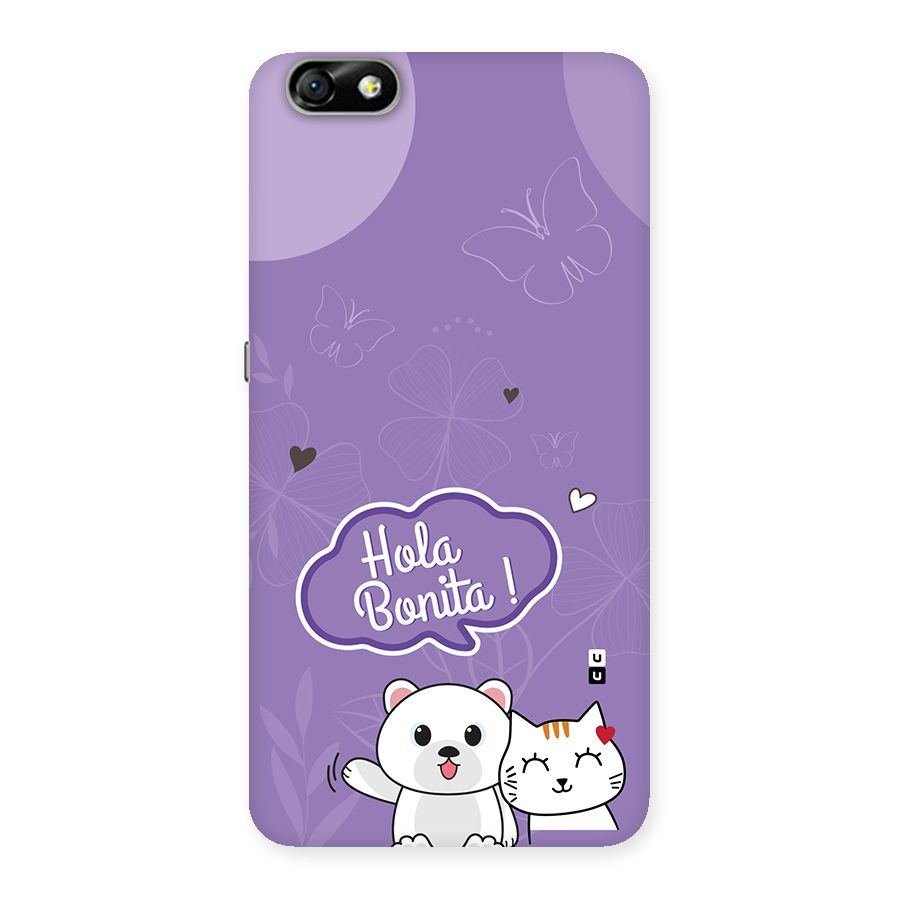 Hola Bonita Back Case for Honor 4X