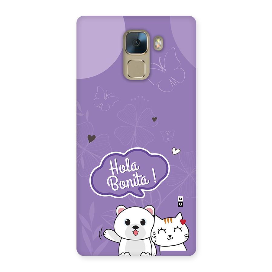 Hola Bonita Back Case for Honor 7