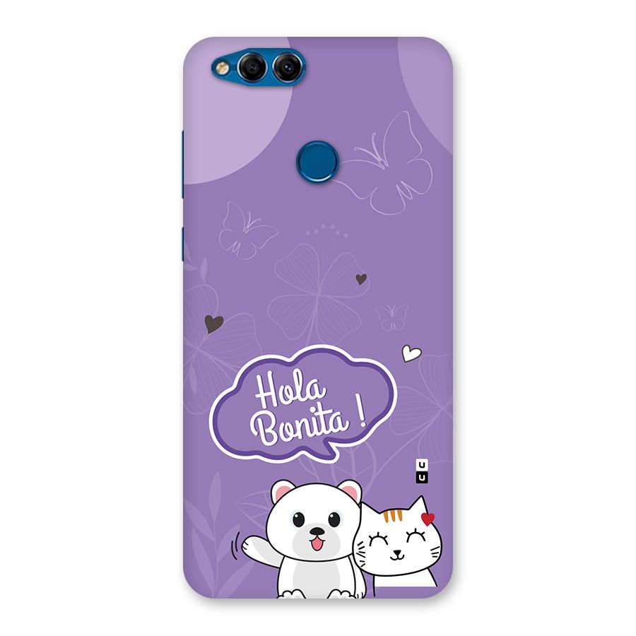 Hola Bonita Back Case for Honor 7X