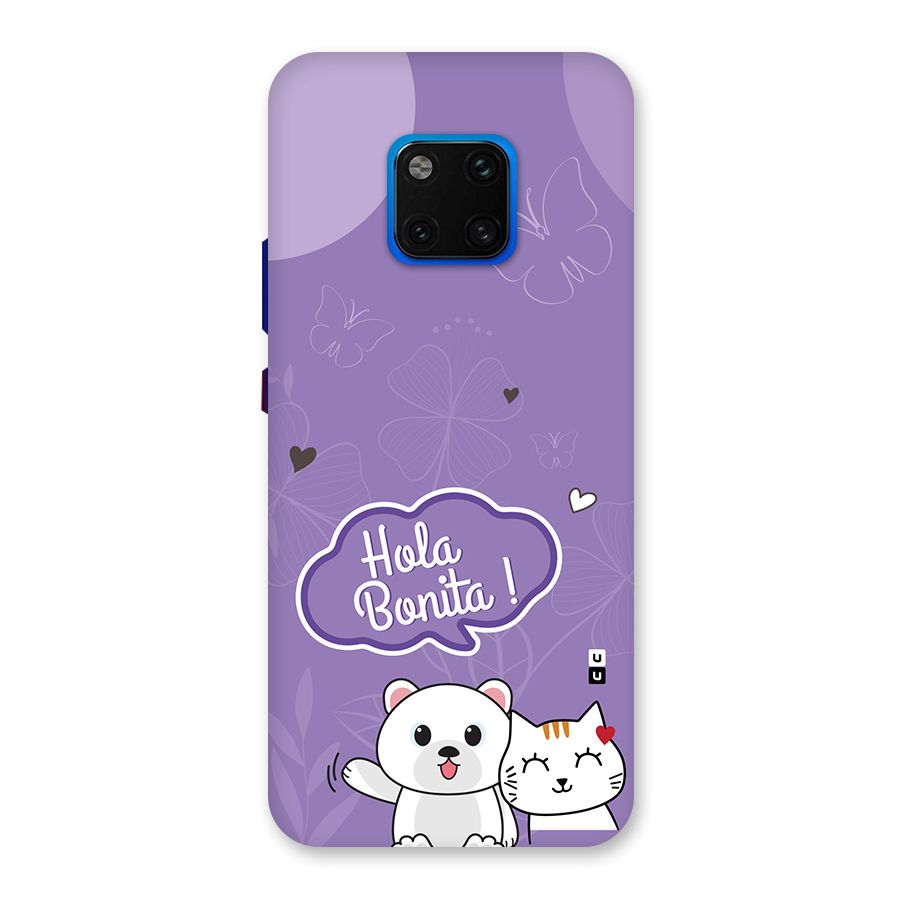 Hola Bonita Back Case for Huawei Mate 20 Pro