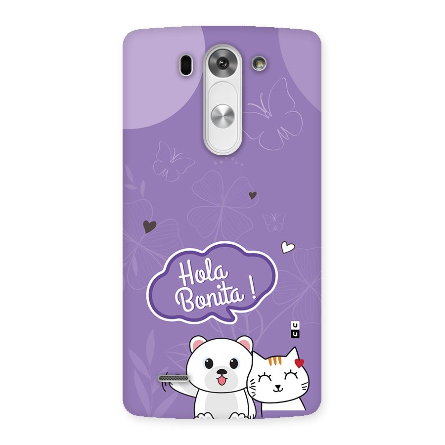 Hola Bonita Back Case for LG G3 Mini