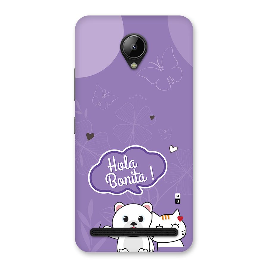 Hola Bonita Back Case for Lenovo C2