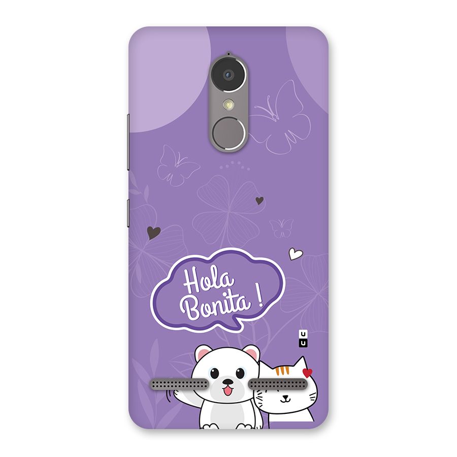 Hola Bonita Back Case for Lenovo K6
